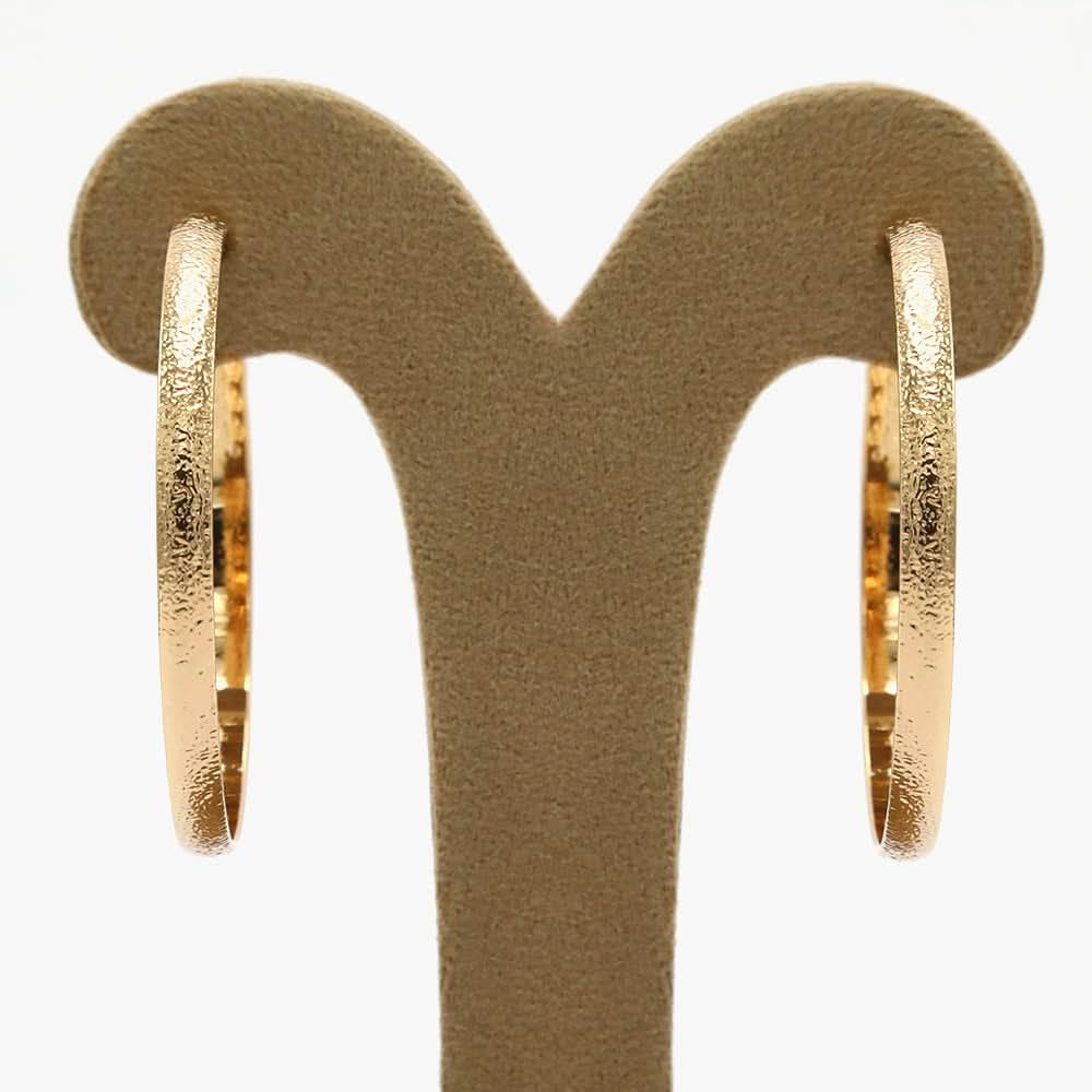 Women's Ear Hoops - Golden, Women Earrings & Tops, Chase Value, Chase Value