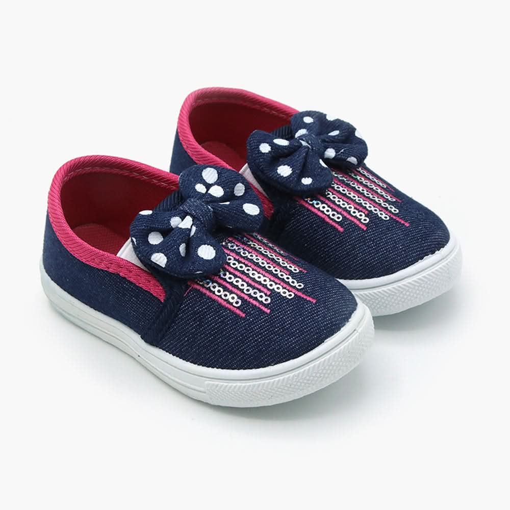 Girls Canvas Shoes - Dark Pink, Girls Sneakers & Shoes, Chase Value, Chase Value