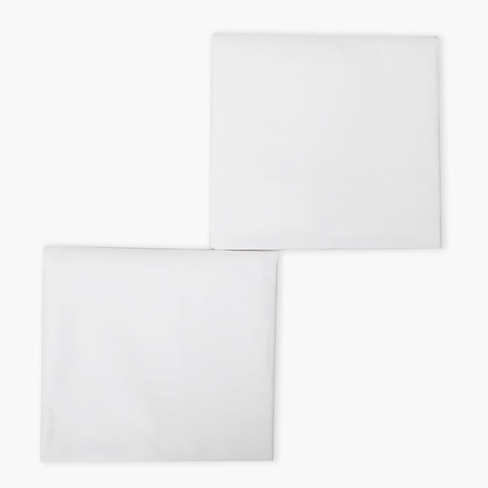 Roti Roman Bread Cover 2Pcs Set - White, Kitchen Accessories, Chase Value, Chase Value