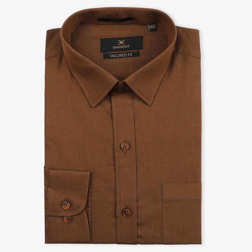 Eminent Men's Chambray Shirt - Brown, Men's Shirts, Eminent, Chase Value