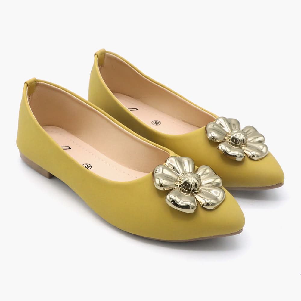 Women's Pump - Yellow, Women Pumps, Chase Value, Chase Value