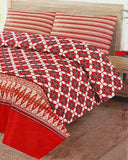 Valuables Cotton Double Bedsheet 94x98