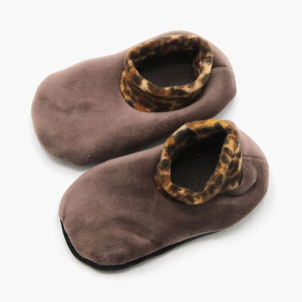 Kids Velvet Sock - Dark Brown, Boys Socks, Chase Value, Chase Value