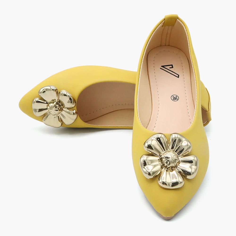 Women's Pump - Yellow, Women Pumps, Chase Value, Chase Value
