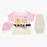 Newborn Boys Gift Set 05 Pcs  - Peach, Newborn Gift Set, Chase Value, Chase Value