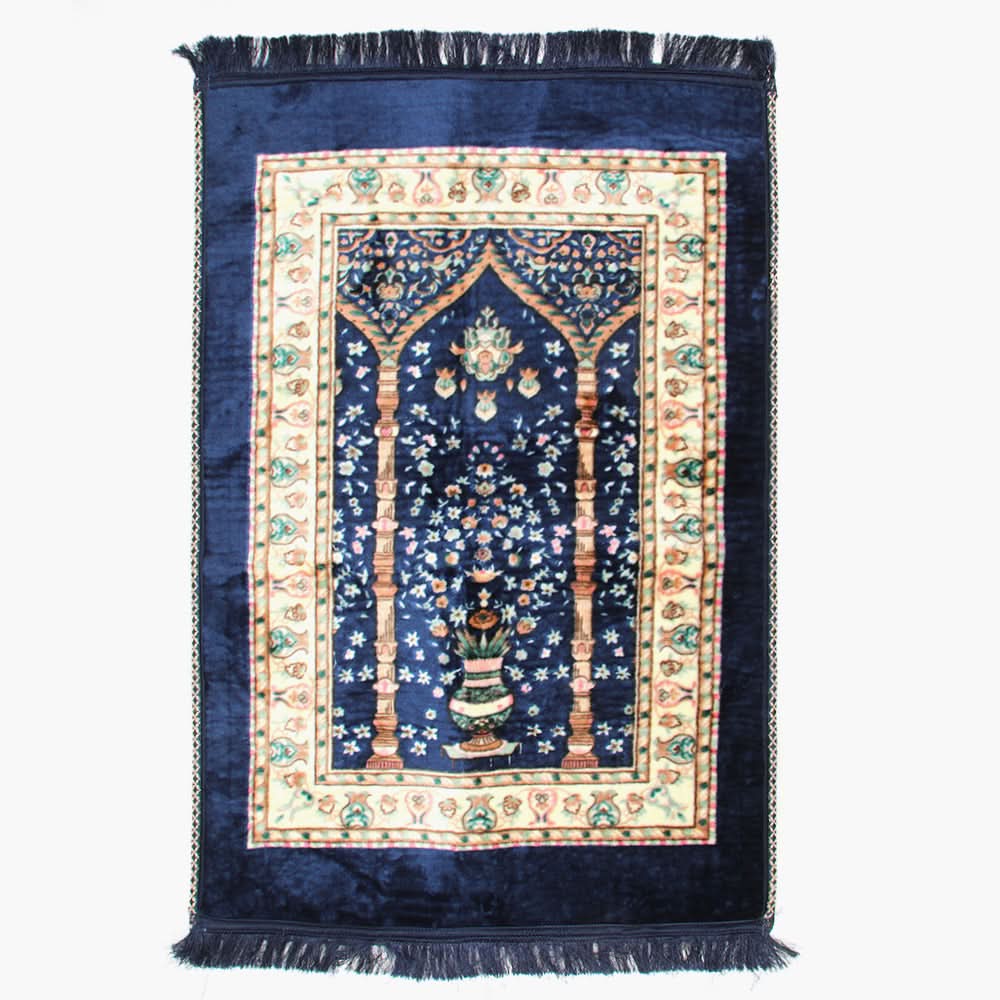 Ja-E-Namaz Prayer Mat - Blue, Prayer Accessories Collection, Chase Value, Chase Value