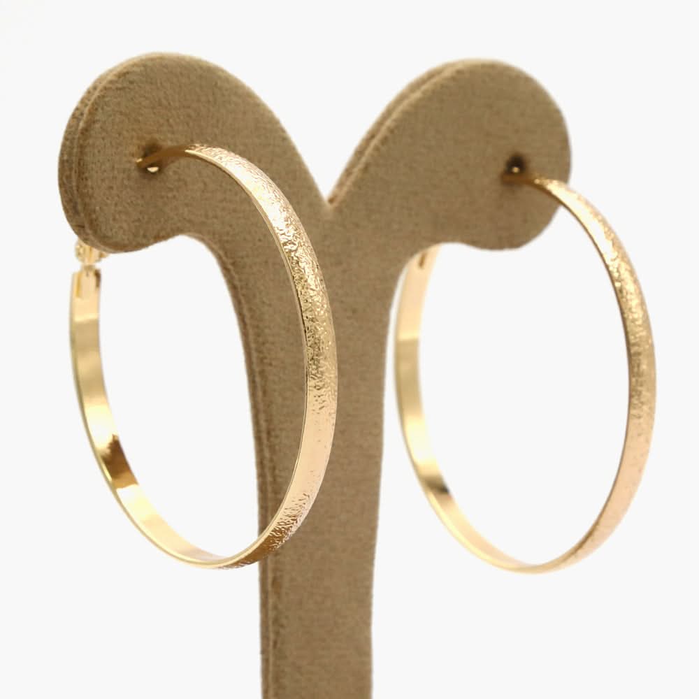 Women's Ear Hoops - Golden, Women Earrings & Tops, Chase Value, Chase Value