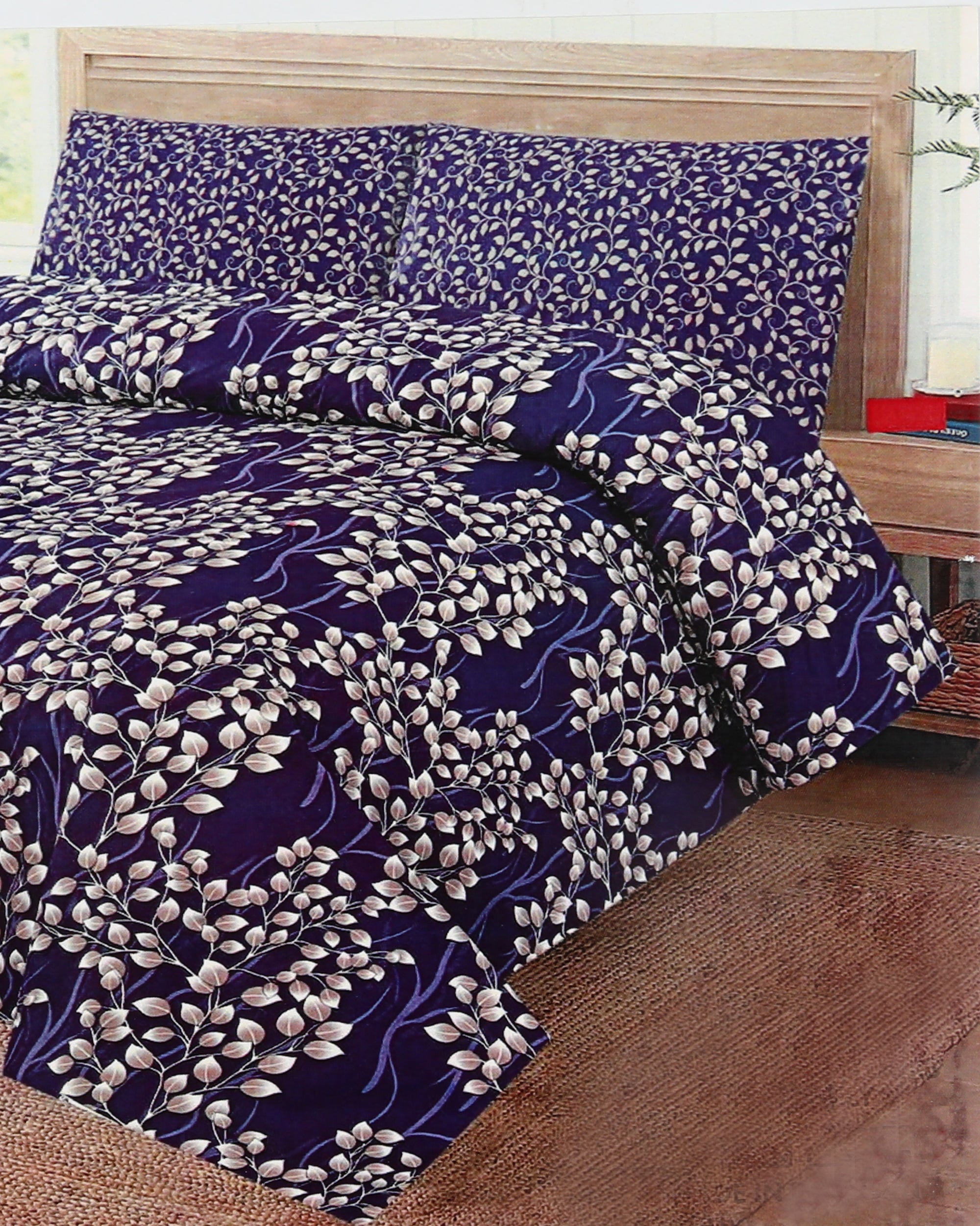 Valuables Cotton Double Bedsheet 94x98