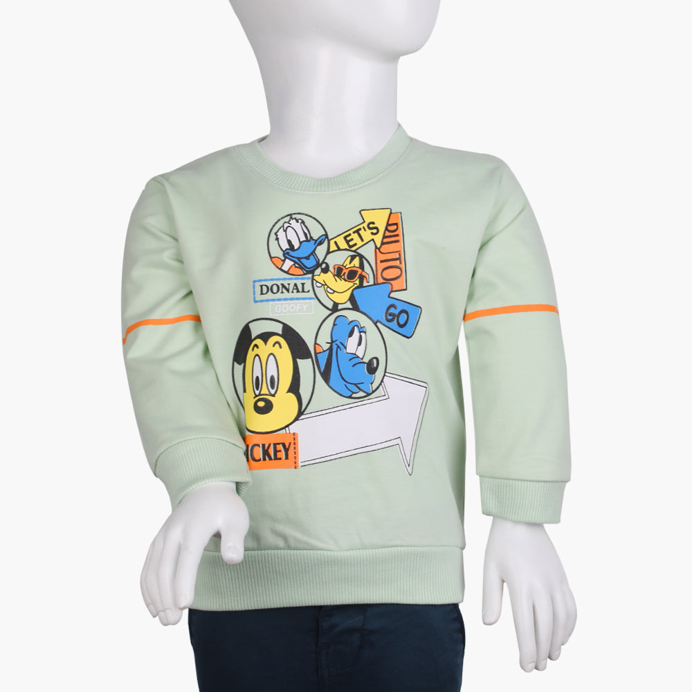Boys Full Sleeves T-Shirt - Cyan, Boys T-Shirts, Chase Value, Chase Value