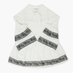 Girls Woven Top - White, Girls Tops, Chase Value, Chase Value