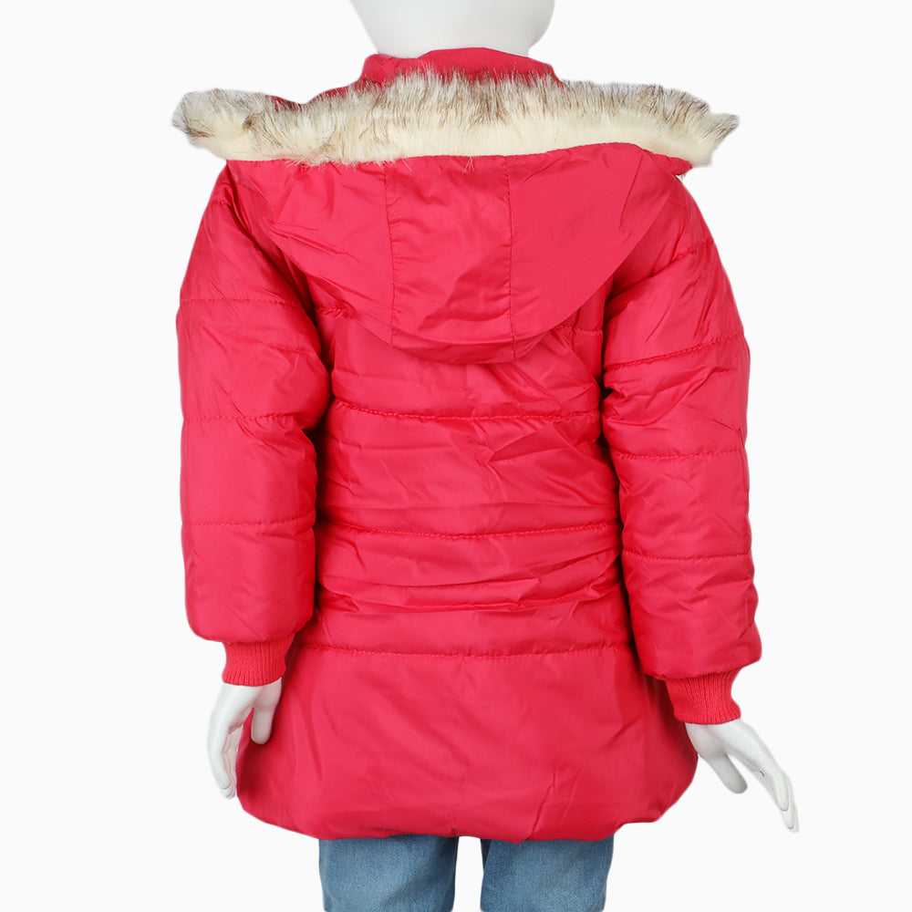 Girls Jacket - Dark Pink, Girls Jackets, Chase Value, Chase Value