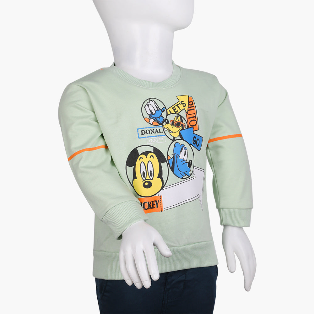 Boys Full Sleeves T-Shirt - Cyan, Boys T-Shirts, Chase Value, Chase Value