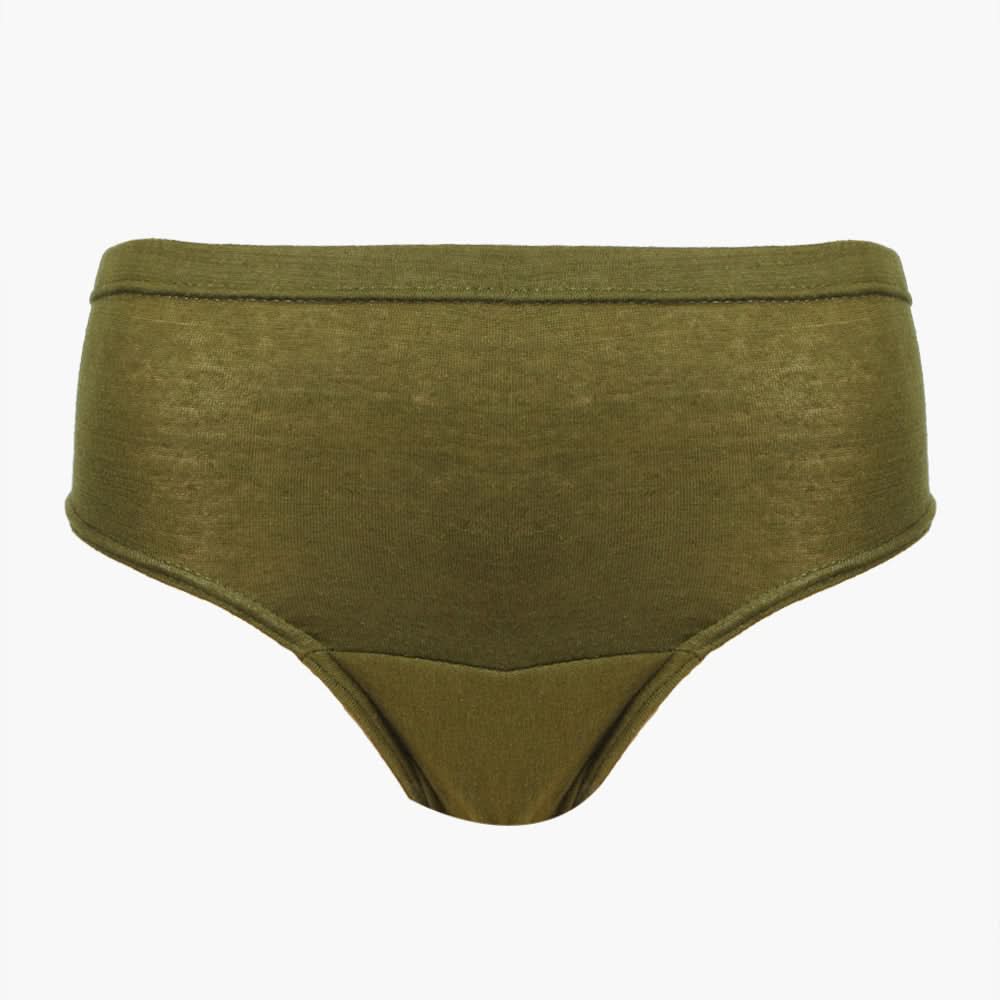 Women's Cotton Panty - Olive Green, Women Panties, Chase Value, Chase Value