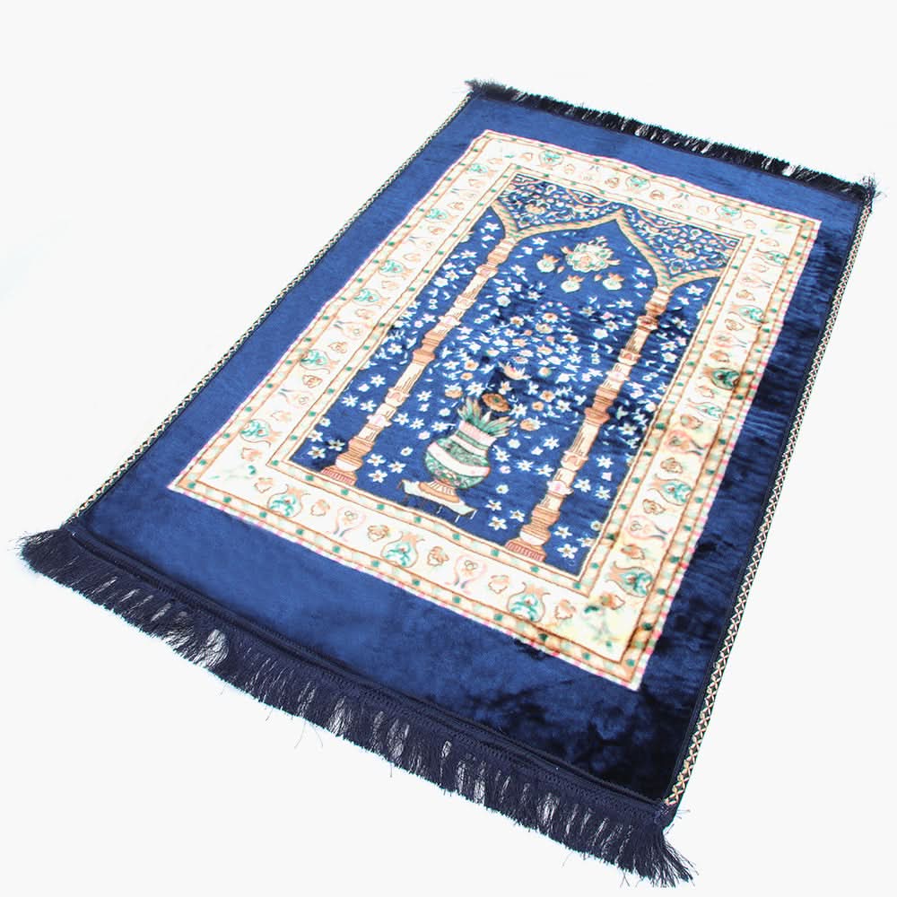 Ja-E-Namaz Prayer Mat - Blue, Prayer Accessories Collection, Chase Value, Chase Value