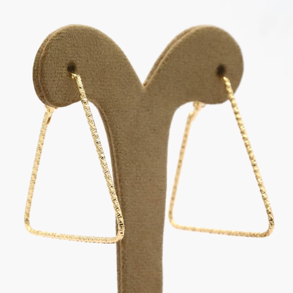 Women's Ear Hoops - Golden, Women Earrings & Tops, Chase Value, Chase Value