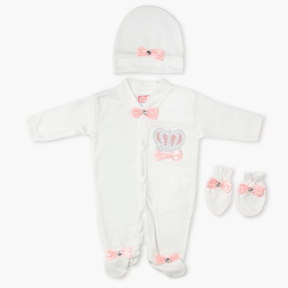 Newborn Gift Set Romper - Pink, Newborn Gift Set, Chase Value, Chase Value