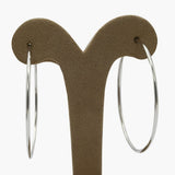 Women's Ear Hoops - Silver, Women Earrings & Tops, Chase Value, Chase Value