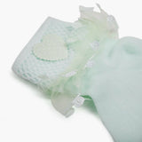 Girls Frill Socks - Cyan, Girls Socks, Chase Value, Chase Value