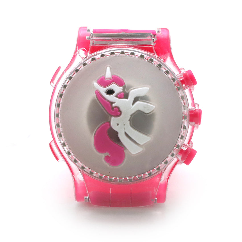 Children Watch Spinner Light - Pink