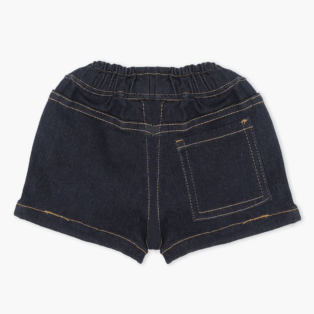 Newborn Boy Denim Short - Dark Blue, Newborn Boys Shorts & Pants, Chase Value, Chase Value