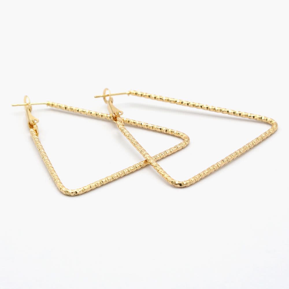 Women's Ear Hoops - Golden, Women Earrings & Tops, Chase Value, Chase Value