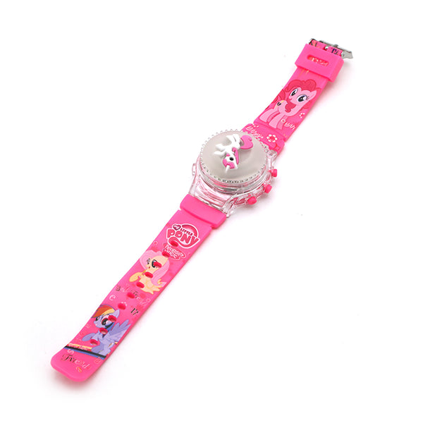 Children Watch Spinner Light - Pink