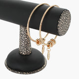 2Pcs Bangles Set - Golden, Women Bangles & Bracelets, Chase Value, Chase Value