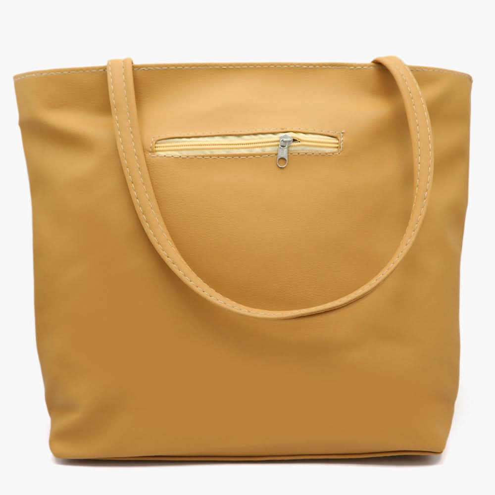 Women's Handbag - Mustard, Women Bags, Chase Value, Chase Value