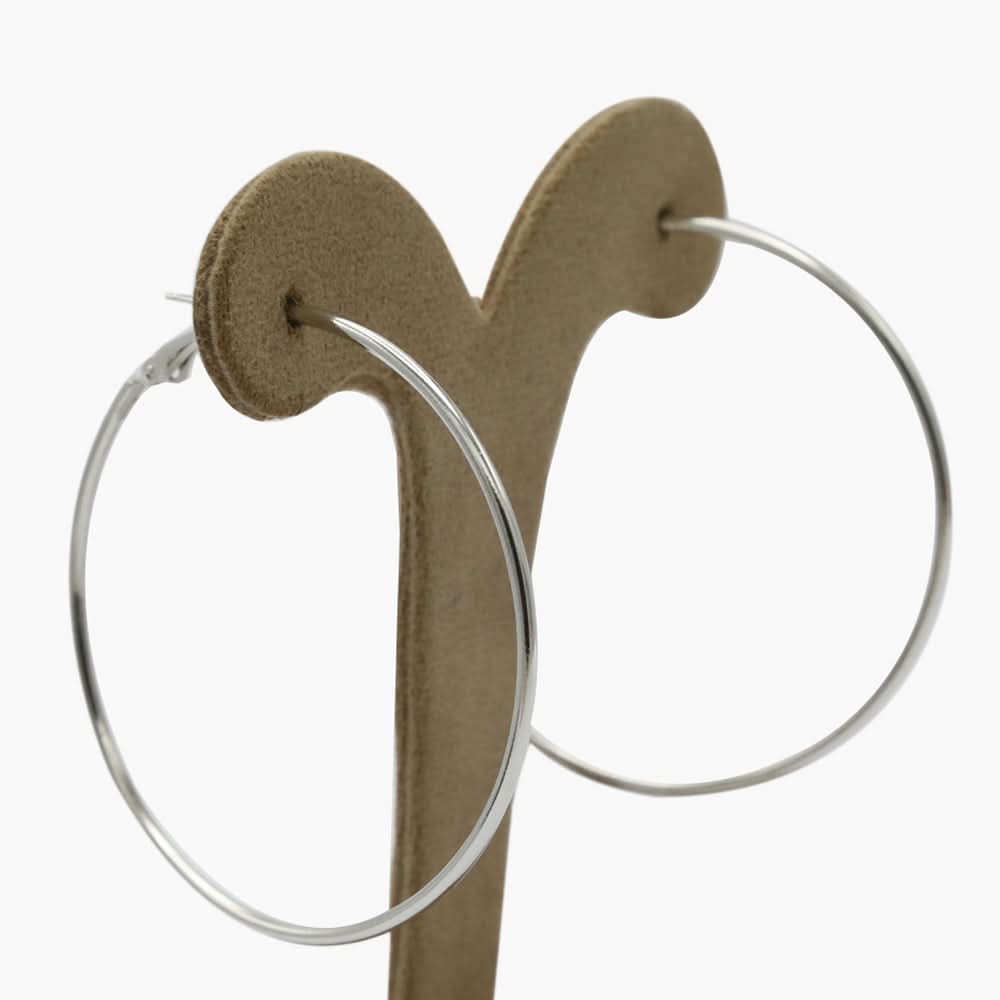 Women's Ear Hoops - Silver, Women Earrings & Tops, Chase Value, Chase Value