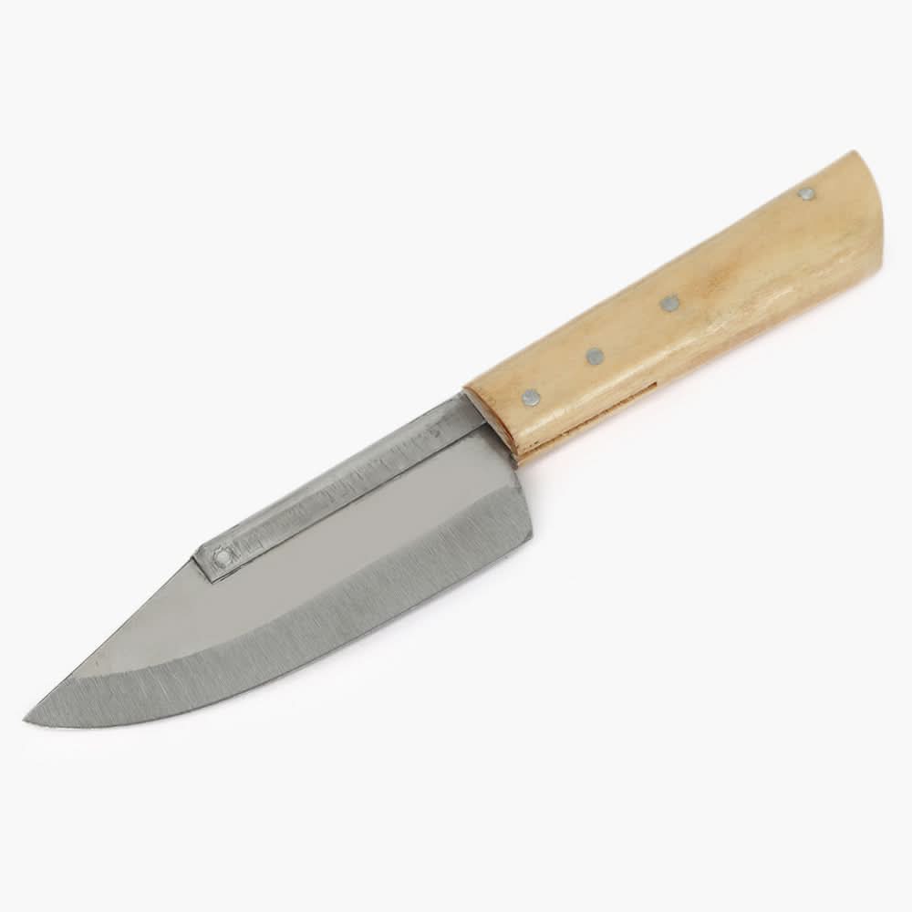 Meat Knife With Wood Handle - Silver, Kitchen Tools & Accessories, Chase Value, Chase Value