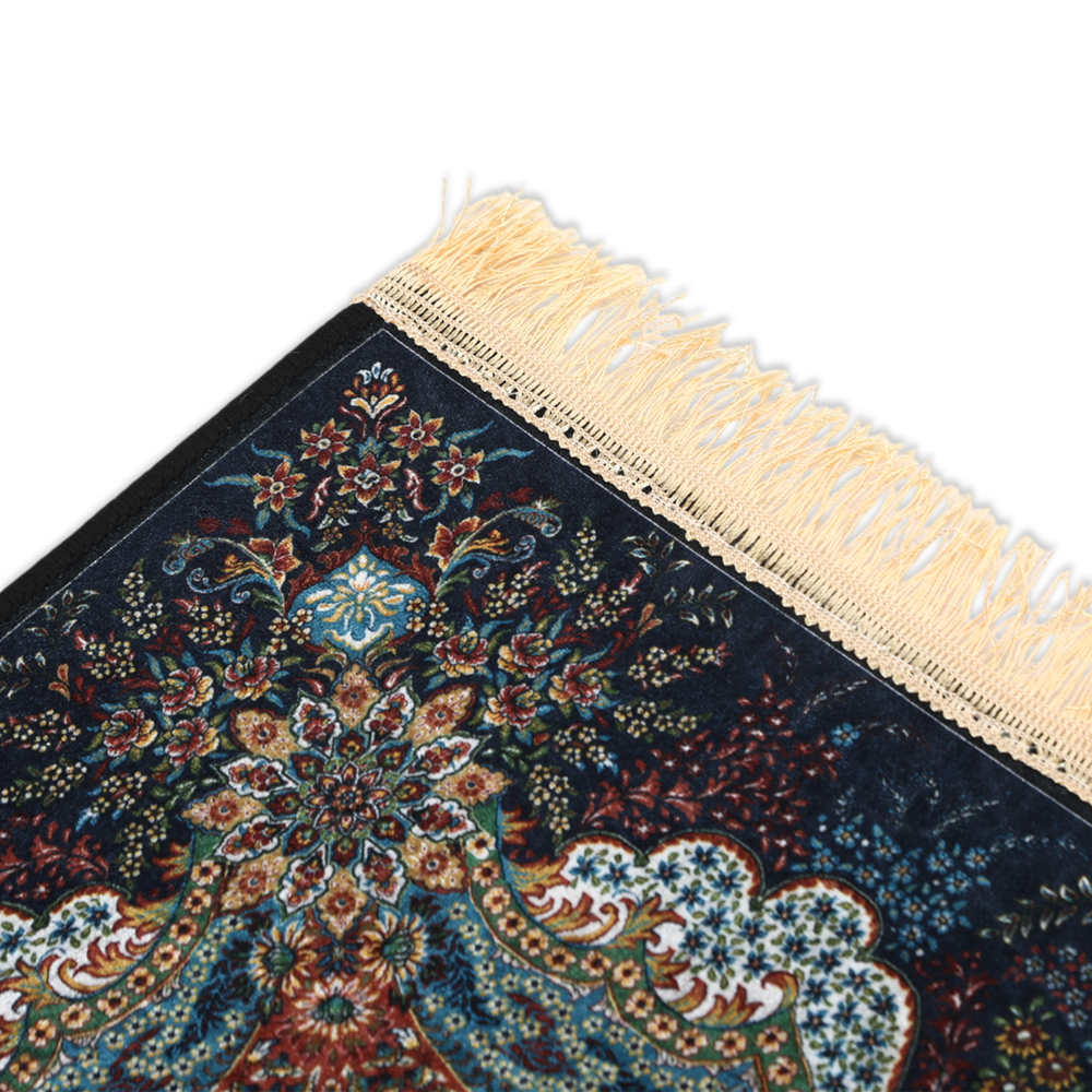 Kashan Persian Rug Large 60*90 - Navy Blue, Mats, Chase Value, Chase Value