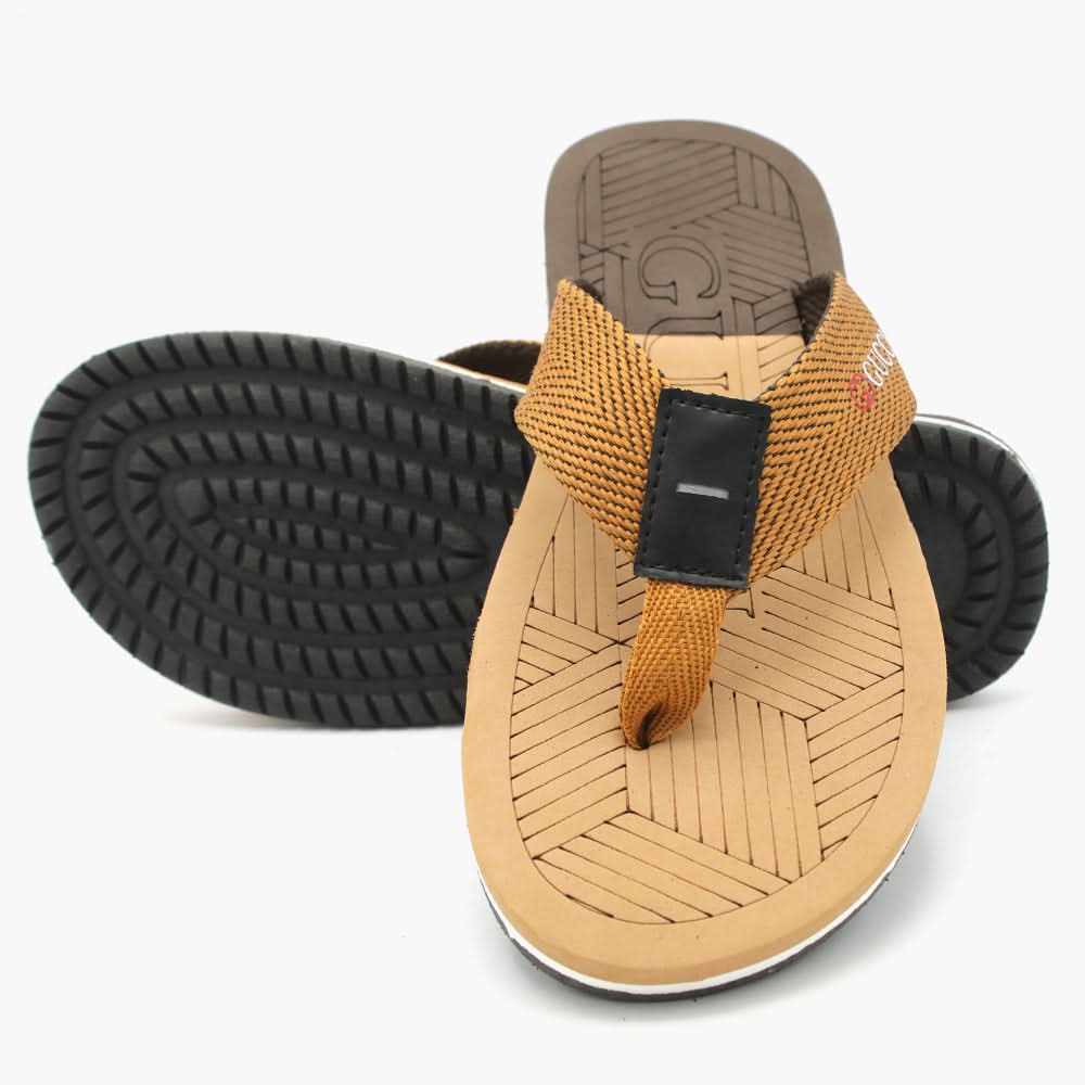 Men's Slippers - Mustard, Men's Slippers, Chase Value, Chase Value