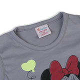 Valuable Newborn Girls Sando T-Shirt - Grey, Newborn Girls T-Shirts, Chase Value, Chase Value