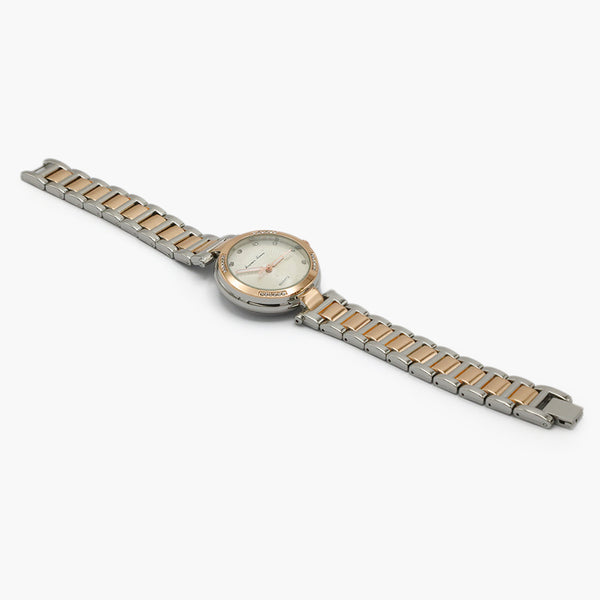 Women's Fancy Wrist Watch - Golden Silver, Women Watches, Chase Value, Chase Value