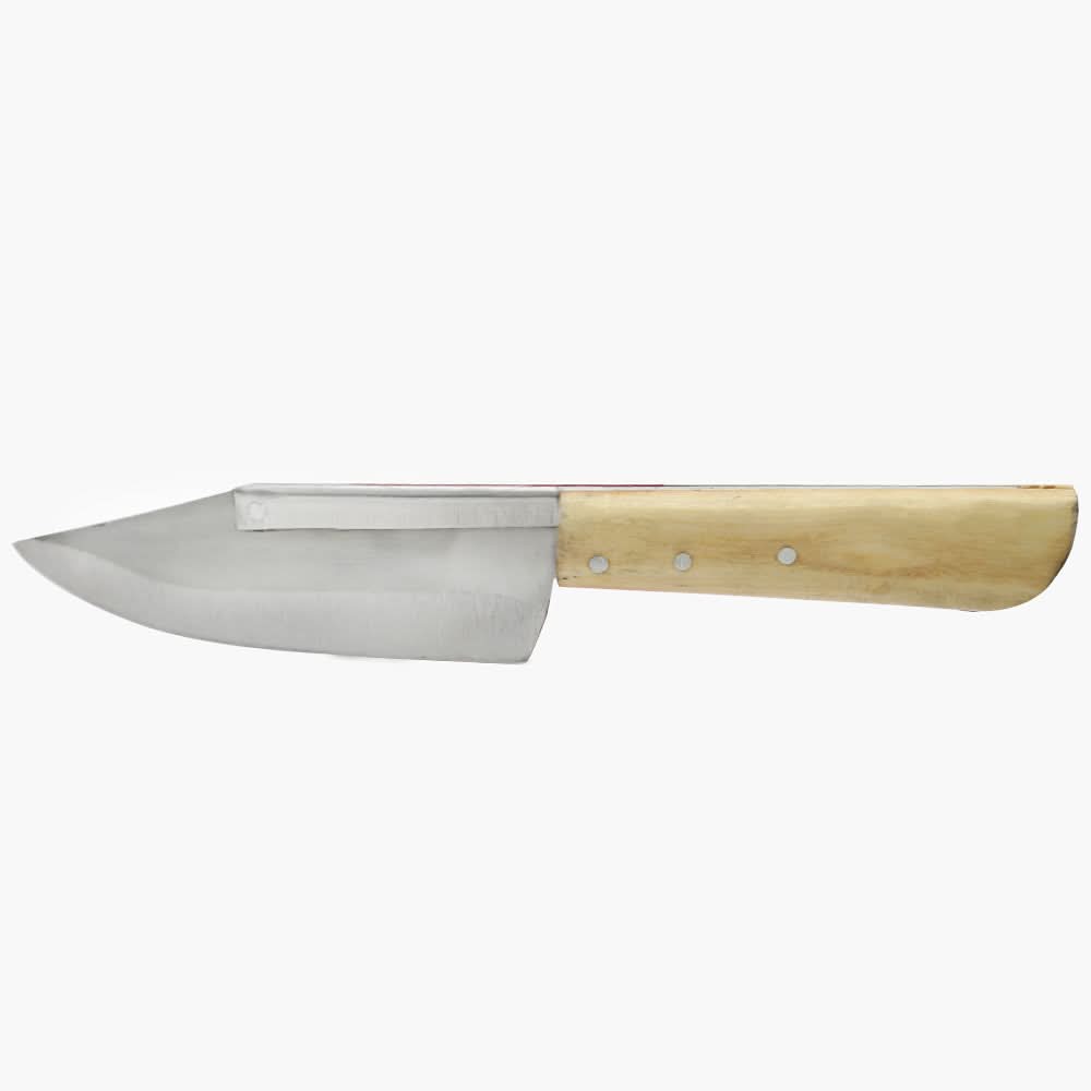Meat Knife With Wood Handle - Silver, Kitchen Tools & Accessories, Chase Value, Chase Value