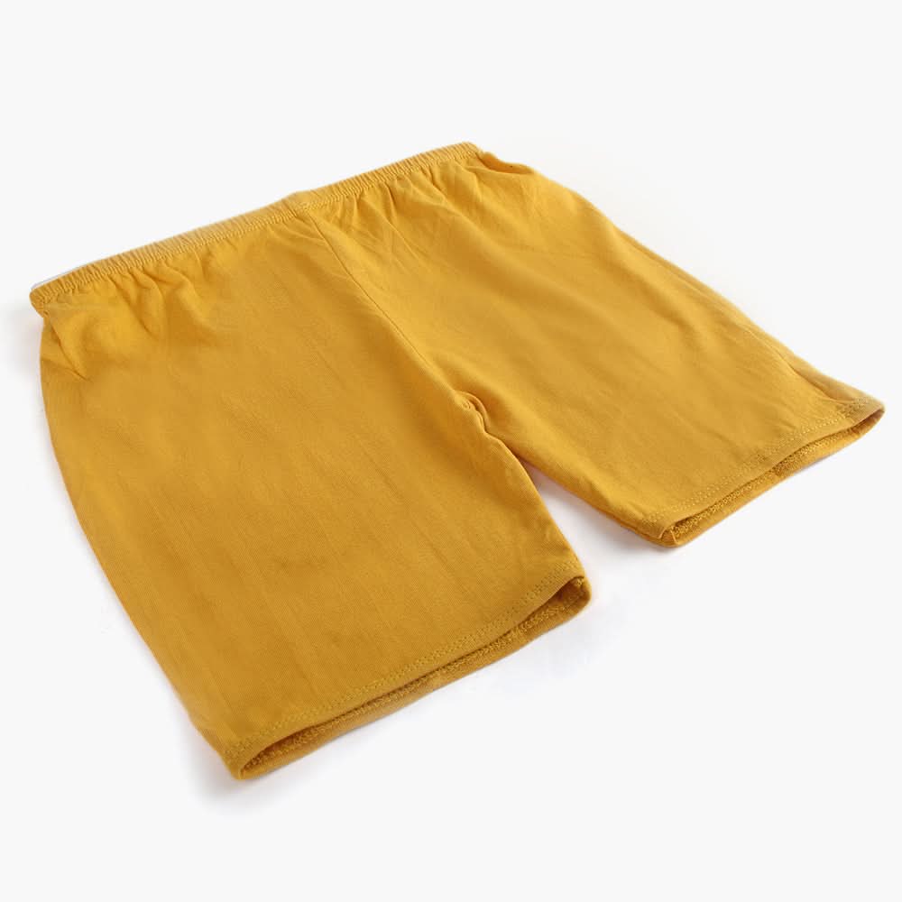 Girls Boxer - Mustard, Girls Panties & Briefs, Chase Value, Chase Value