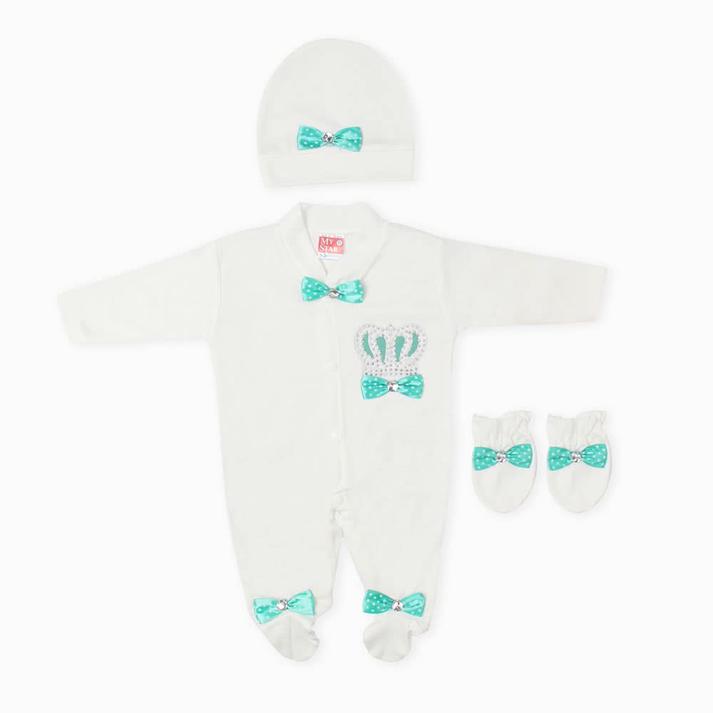 Newborn Gift Set Romper - Green, Newborn Gift Set, Chase Value, Chase Value