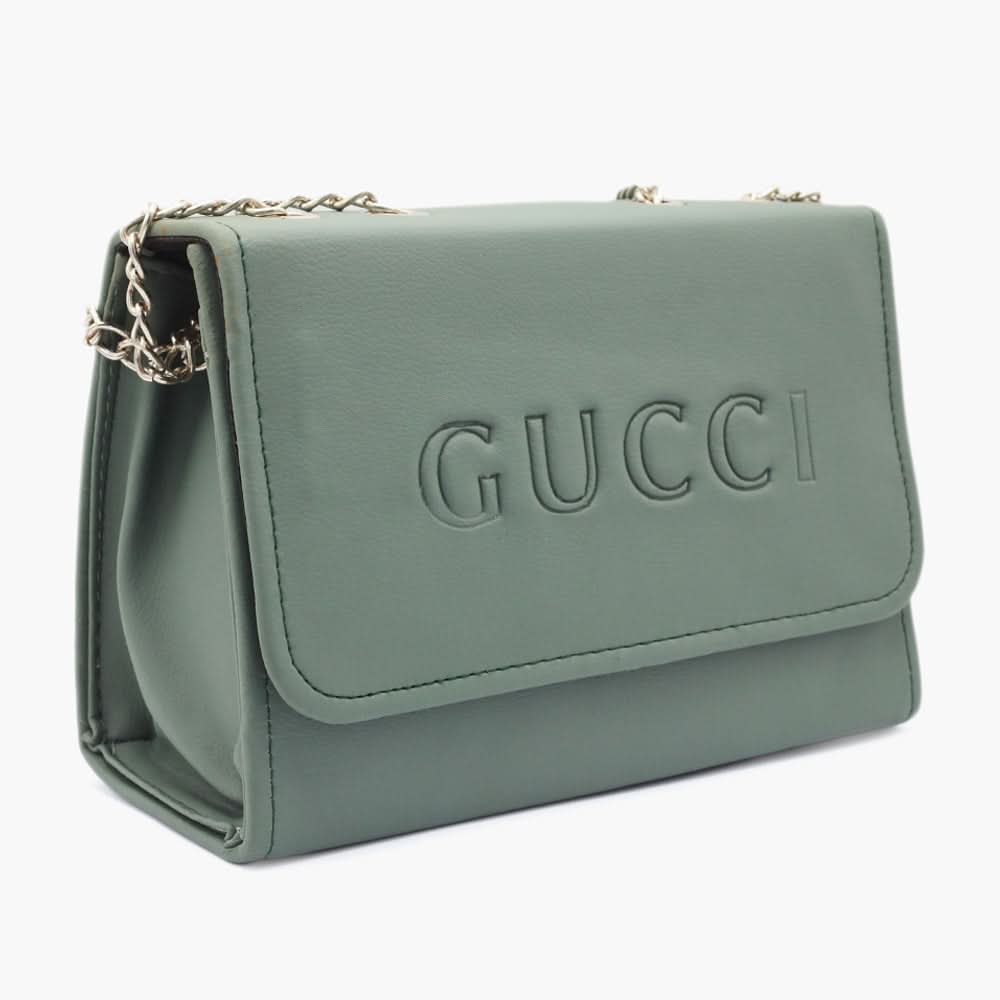 Women's Shoulder Bag - Dark Green, Women Bags, Chase Value, Chase Value