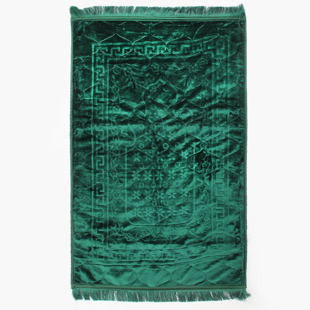 Ja-E-Namaz Prayer Mat - Green, Prayer Accessories Collection, Chase Value, Chase Value