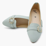 Women's Pump - Light Green, Women Pumps, Chase Value, Chase Value