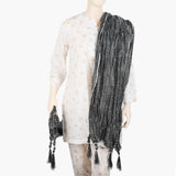 Women's Jamawar Dupatta - Black, Women Dupatta, Chase Value, Chase Value