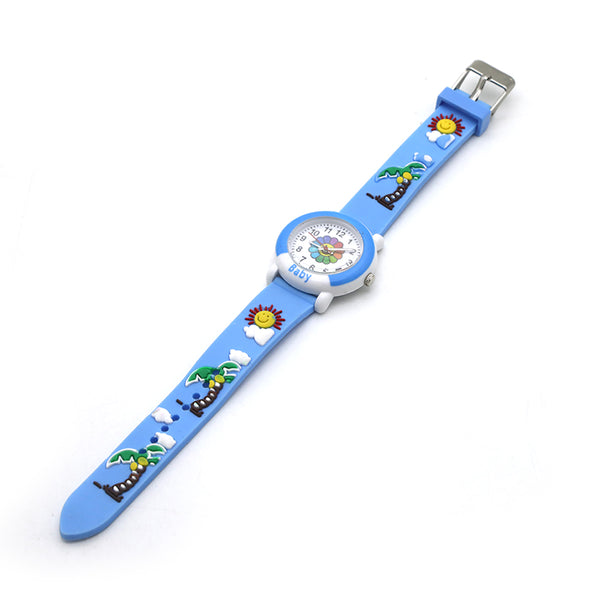 Children watch Glitter Belt - Sky Blue