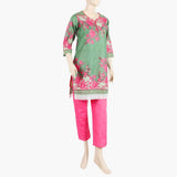 Women's Printed Lawn 2Pcs Suit - Multi Color, Women Shalwar Suits, Chase Value, Chase Value