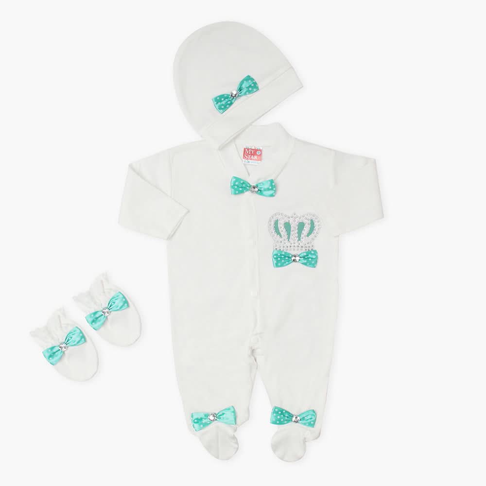 Newborn Gift Set Romper - Green, Newborn Gift Set, Chase Value, Chase Value