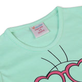 Valuable Newborn Girls Sando T-Shirt - Green, Newborn Girls T-Shirts, Chase Value, Chase Value