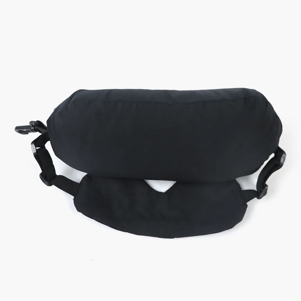Travel Pillow with Eye Mask - Black, Cushions & Pillows, Chase Value, Chase Value