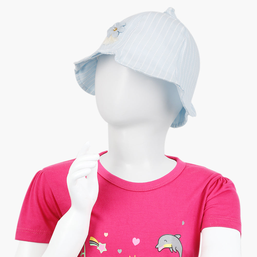 Girls Hat - Light Blue, Girls Caps & Hats, Chase Value, Chase Value