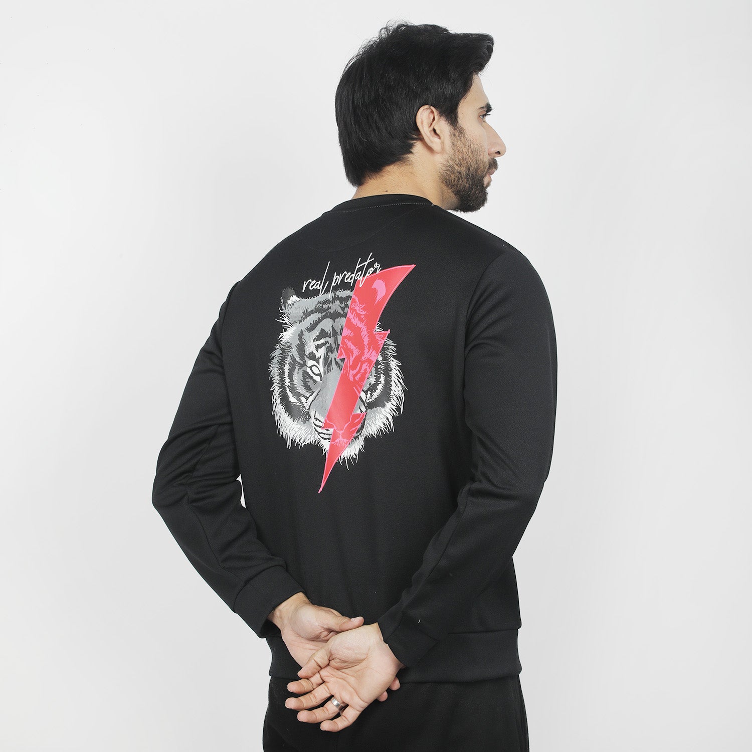Eminent Men's Full Sleeves Sweat Shirt - Black, Men's Sweater & Sweat Shirts, Eminent, Chase Value