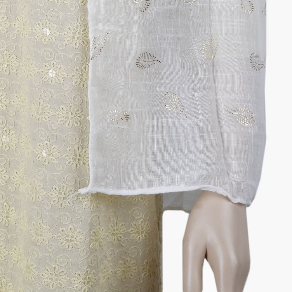 Women's Scarf - White, Women Shawls & Scarves, Chase Value, Chase Value