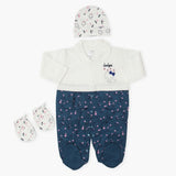 Eminent Newborn Girls Romper - Dark Blue, Newborn Girls Winterwear, Eminent, Chase Value